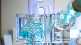 Wirbelfallschachtmodell